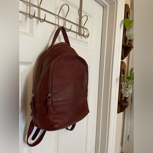 Genuine leather backpack by Margo New York